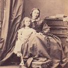 Mrs Ernst Benzon and daughter